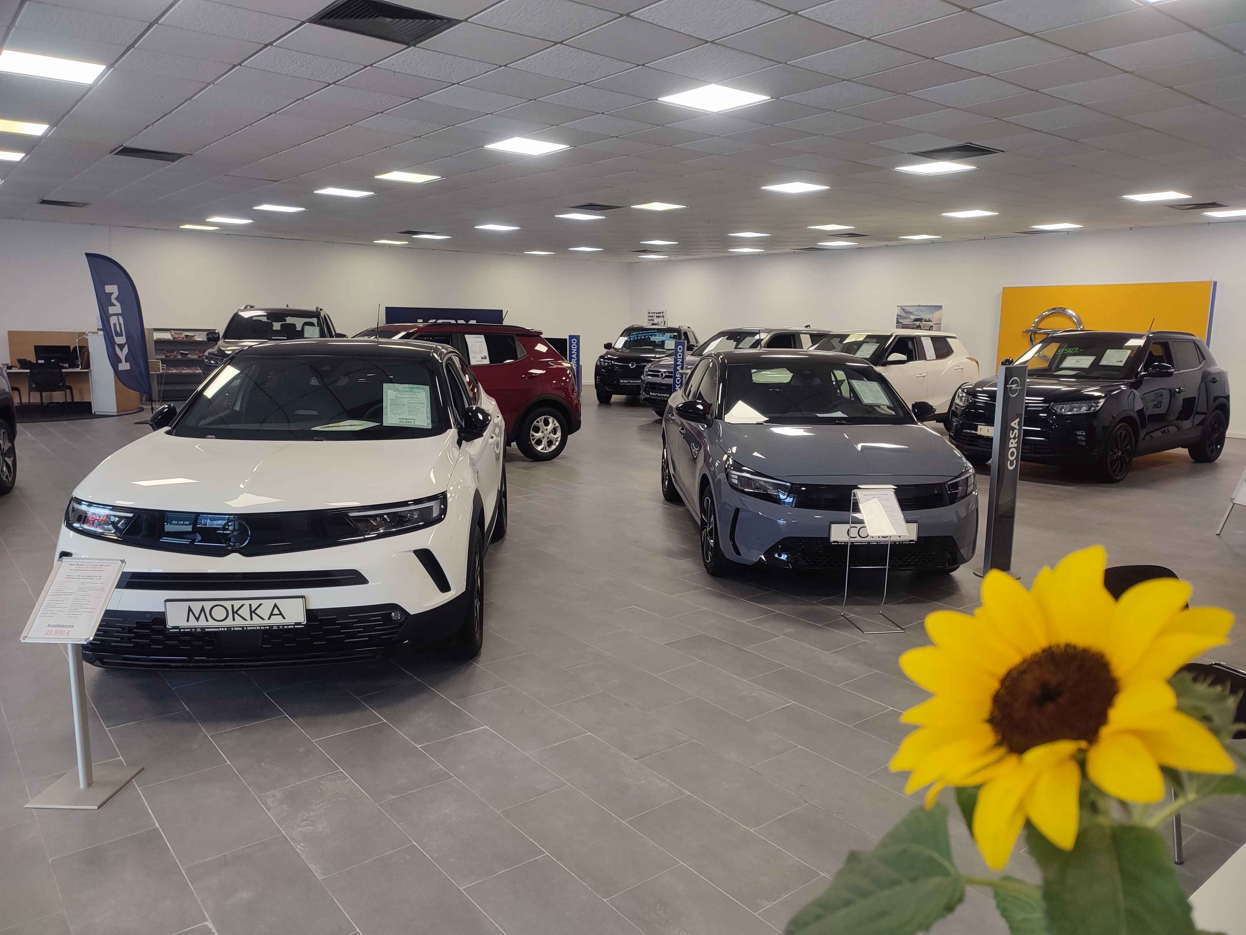 Header Impressionen aus dem Autohaus