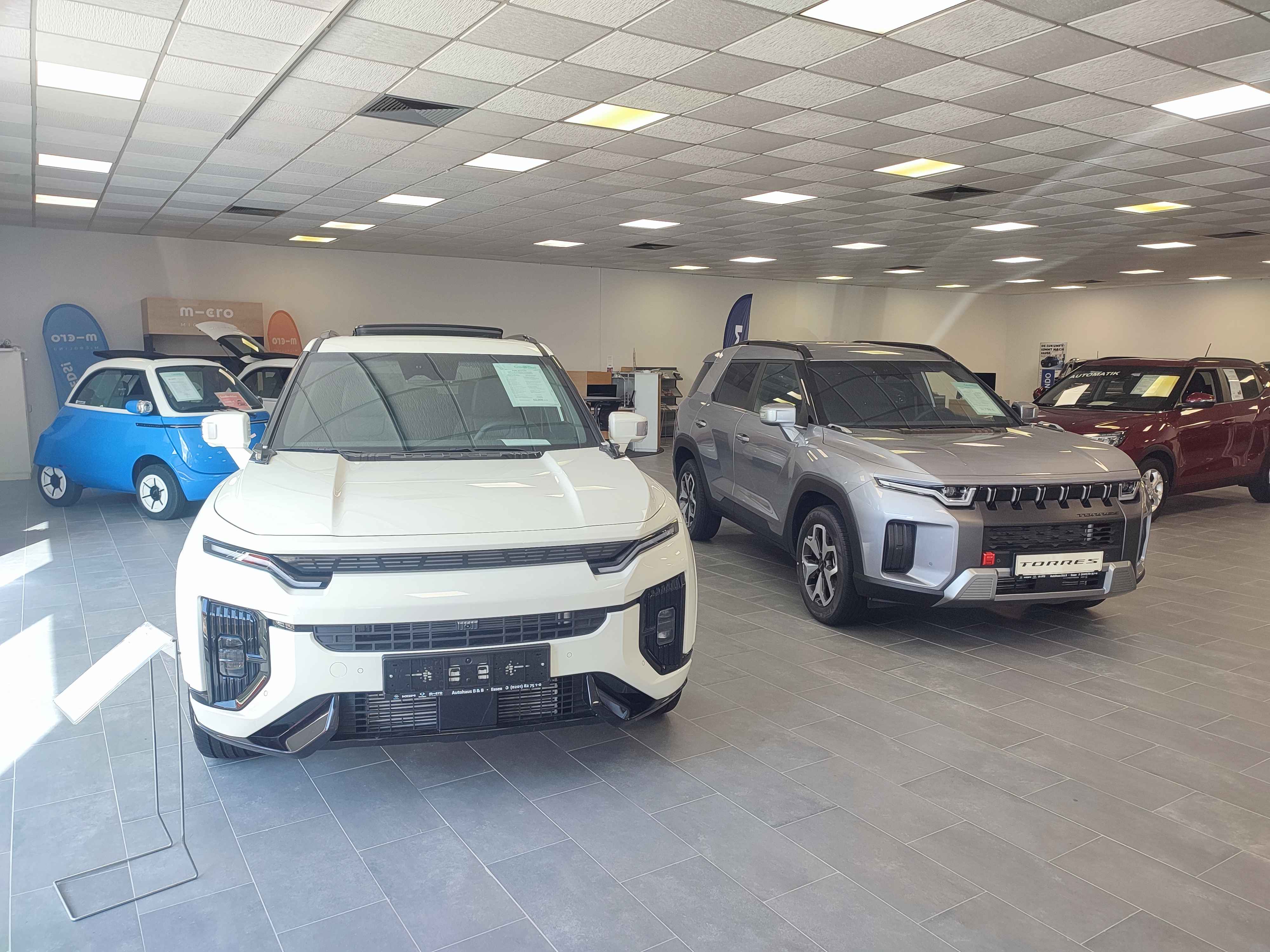 Header Impressionen aus dem Autohaus